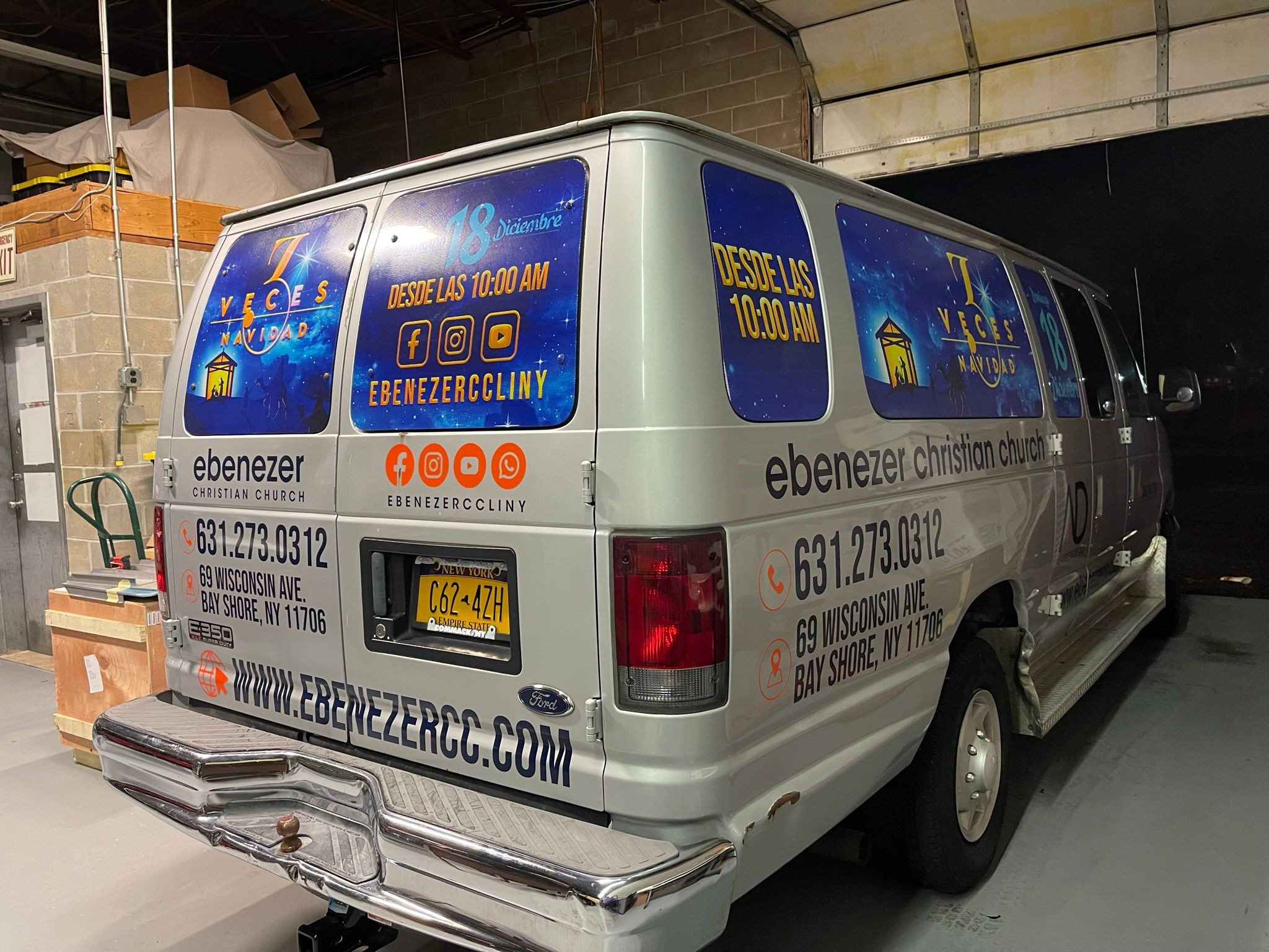 Eduquemedia_Vehicle Signage / Ebenezer