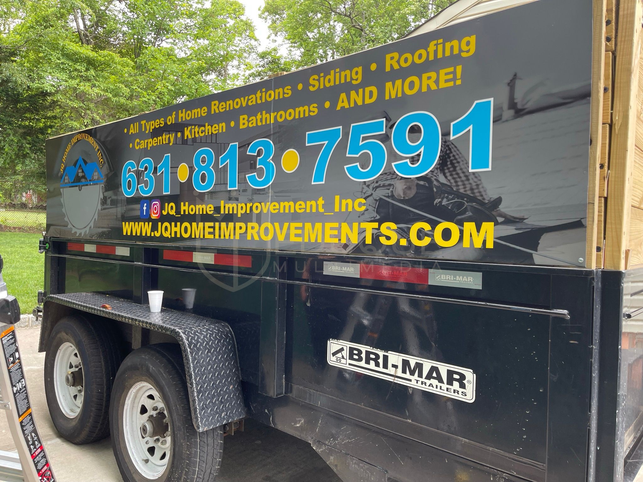 Eduquemedia_Vehicle full wrap / JQ HOME IMPROVEMENTS